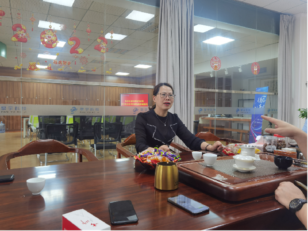 攀宇科技 | 安溪县人力资源和社会保障局傅淑媛副局长莅临我司人才培养基地考察指导(图2)