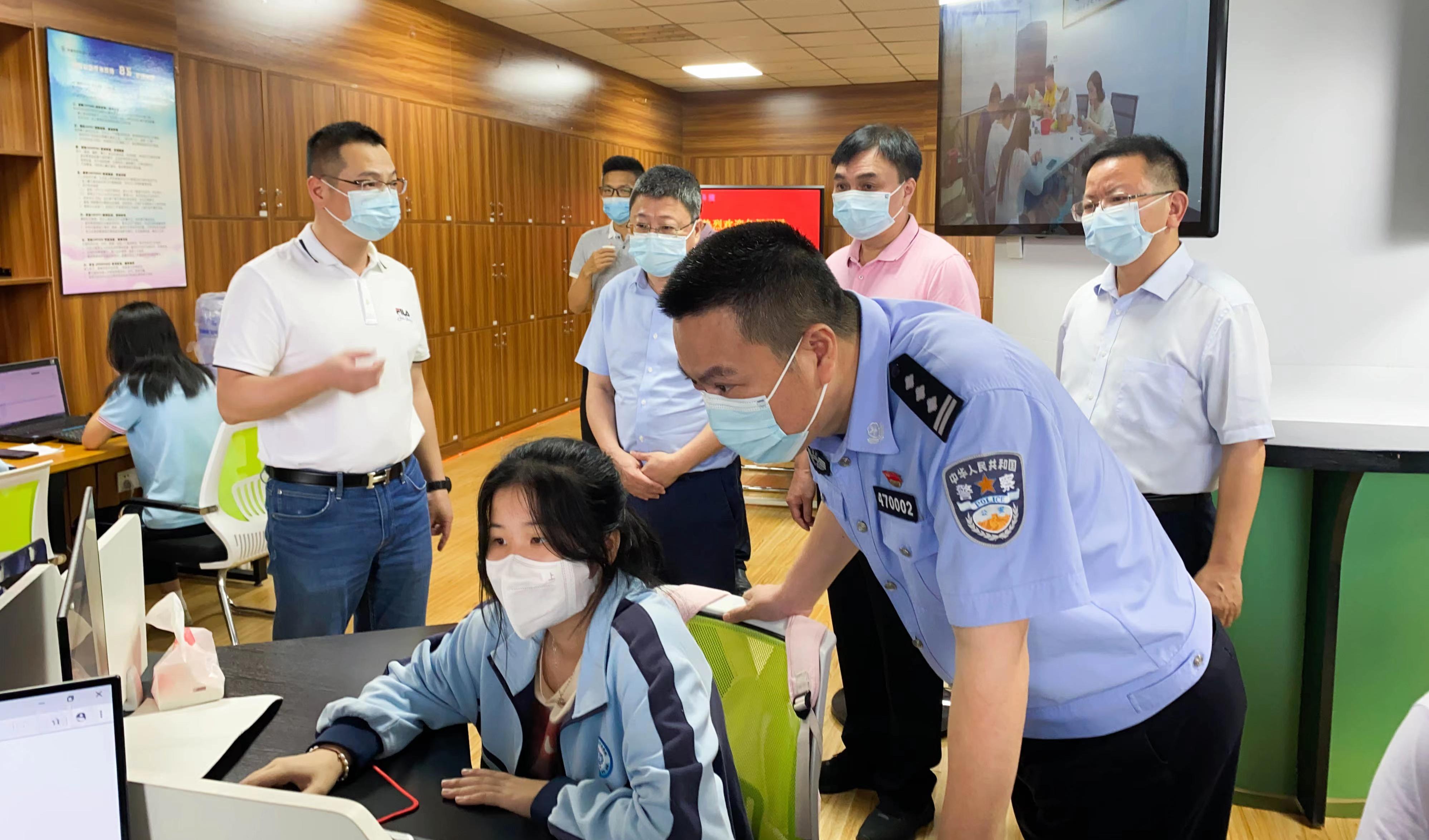 攀家学院 | 惠安县委常委、政法委书记陈宗德一行莅临攀宇科技人才培养基地考察指导(图6)