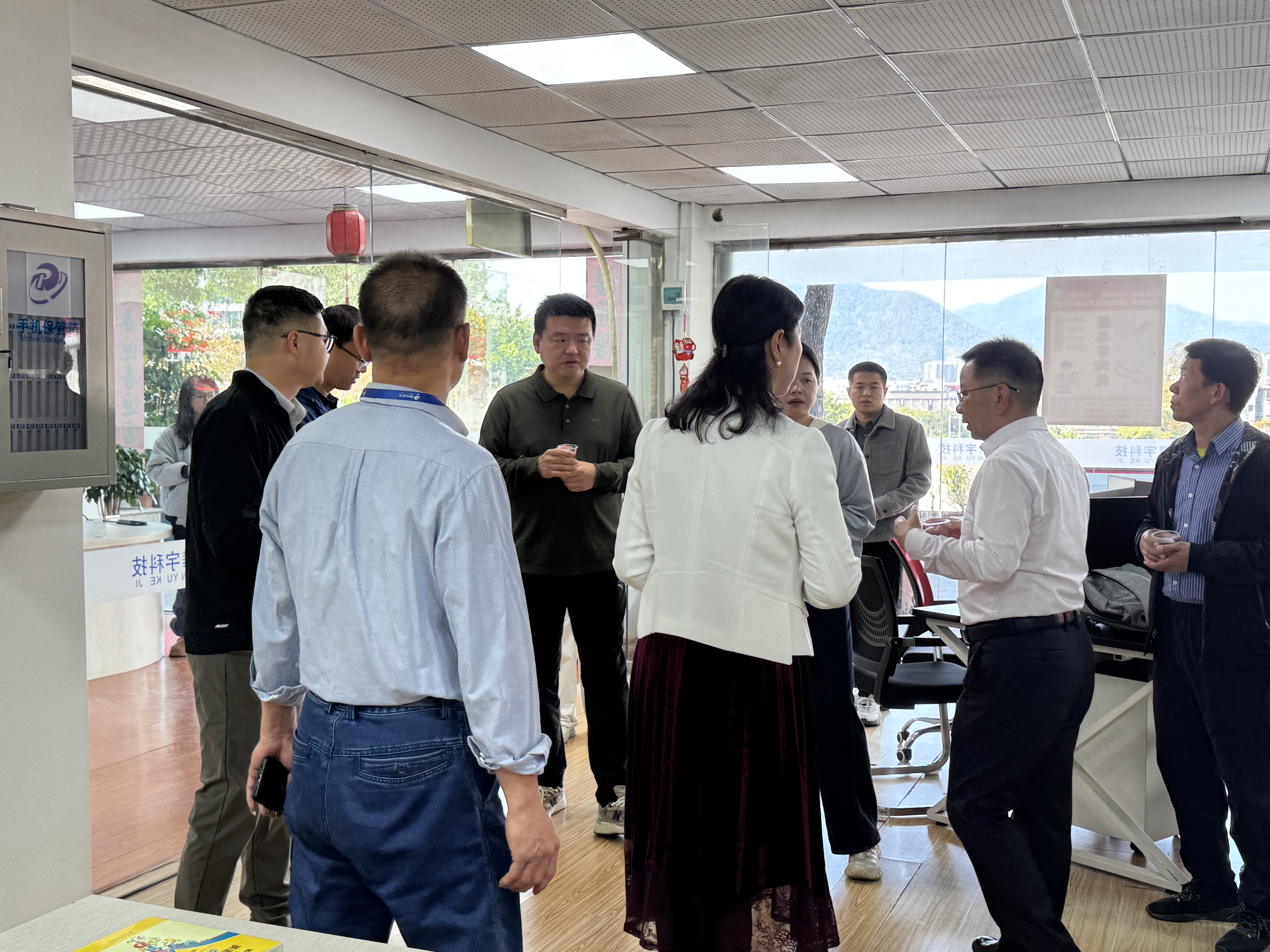 攀宇（宇拓）科技｜集美工业职业学院赵丽萍书记一行莅临我司人才培养基地调研指导(图3)