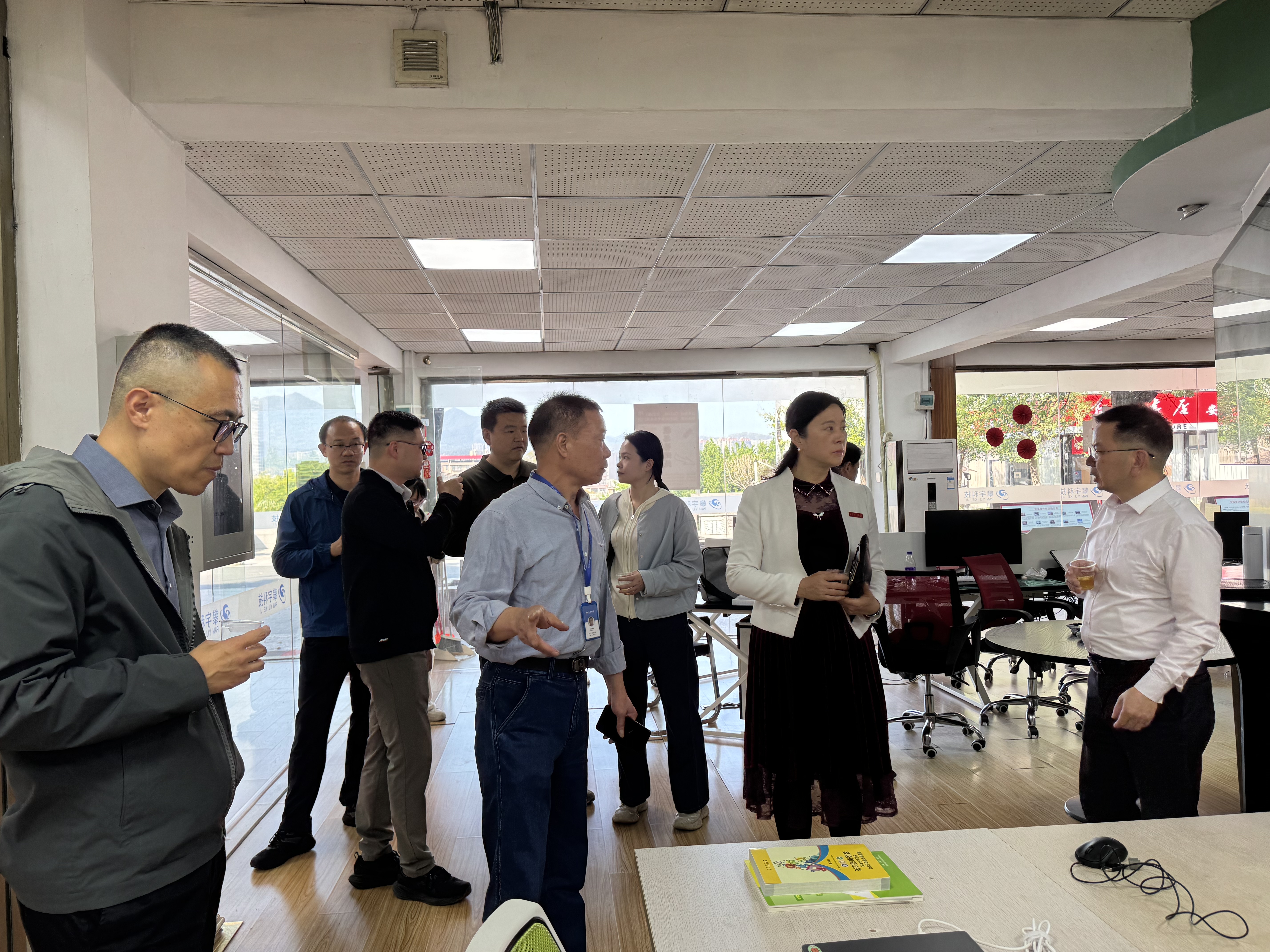 攀宇（宇拓）科技｜集美工业职业学院赵丽萍书记一行莅临我司人才培养基地调研指导(图2)