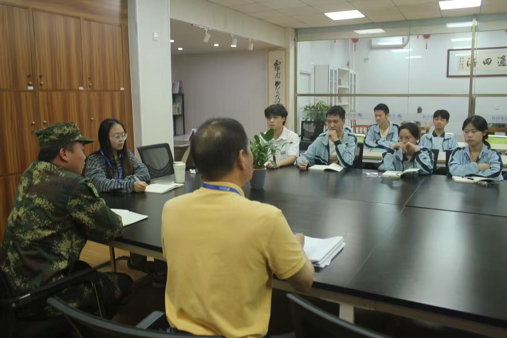 严肃纪律规矩·筑牢安全防线｜我司召开校企合作实习实训安全管理会议(图15)