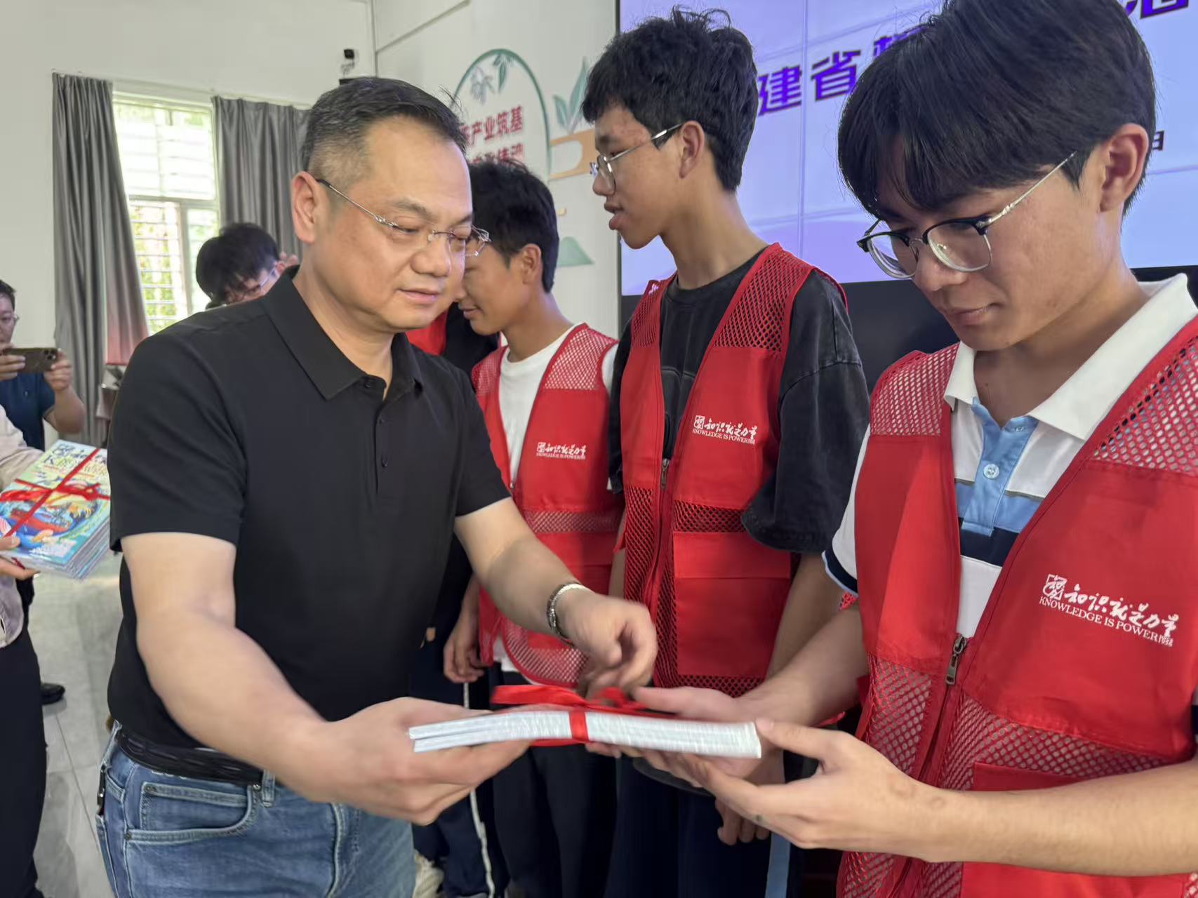 《知识就是力量》｜“领读者沐光计划”走进福建省安溪茶业职业技术学校(图12)