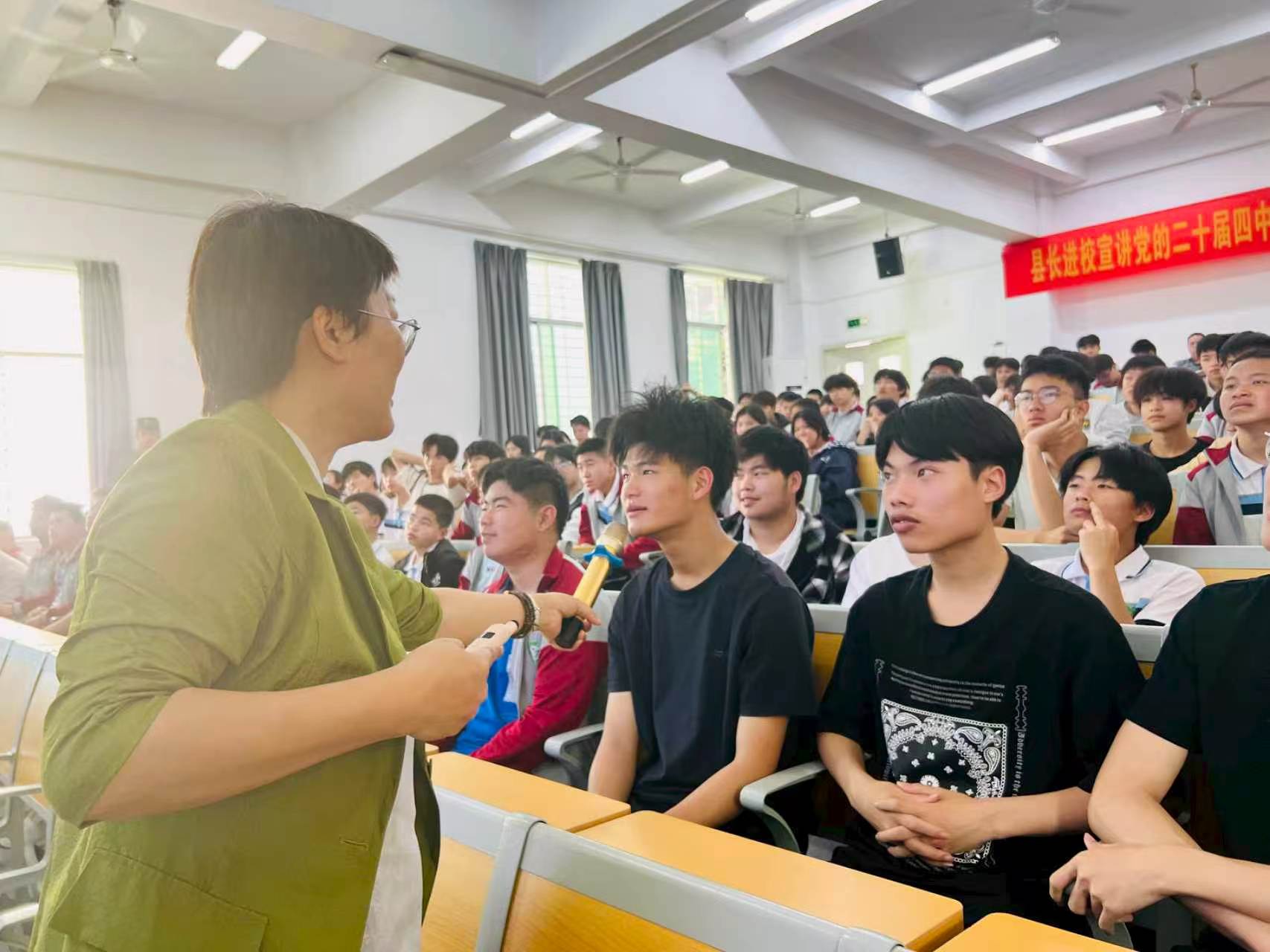 《知识就是力量》｜“领读者沐光计划”走进福建省安溪茶业职业技术学校(图13)